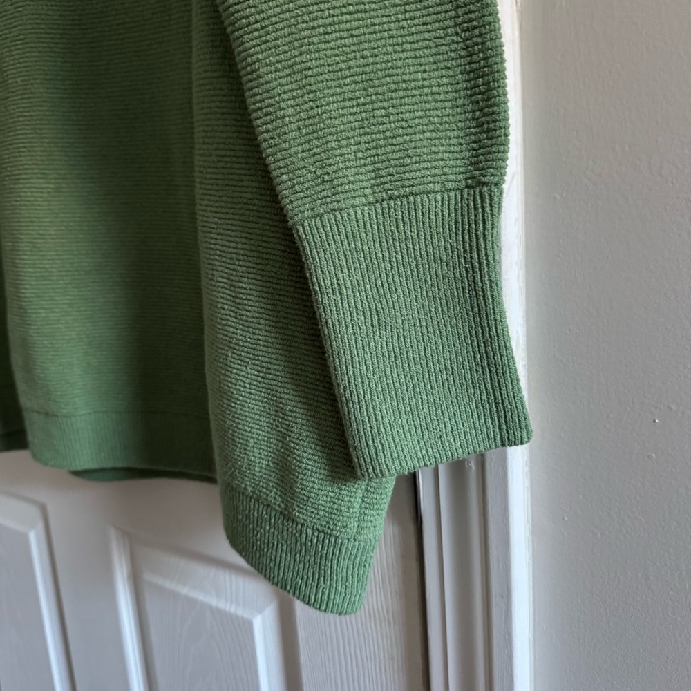 FREE PEOPLE Ottoman Slouchy Tunic Sea Fern Green Size Small - Picture 6 of 13